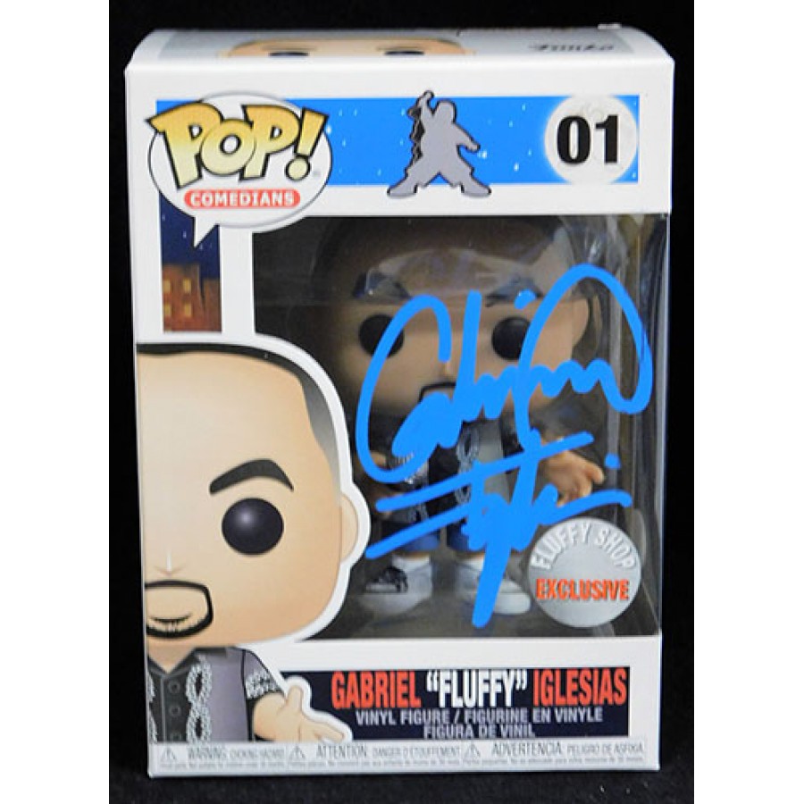 Gabriel Fluffy Iglesias Signed Funko Pop Comedians 1 JSA Authenticated